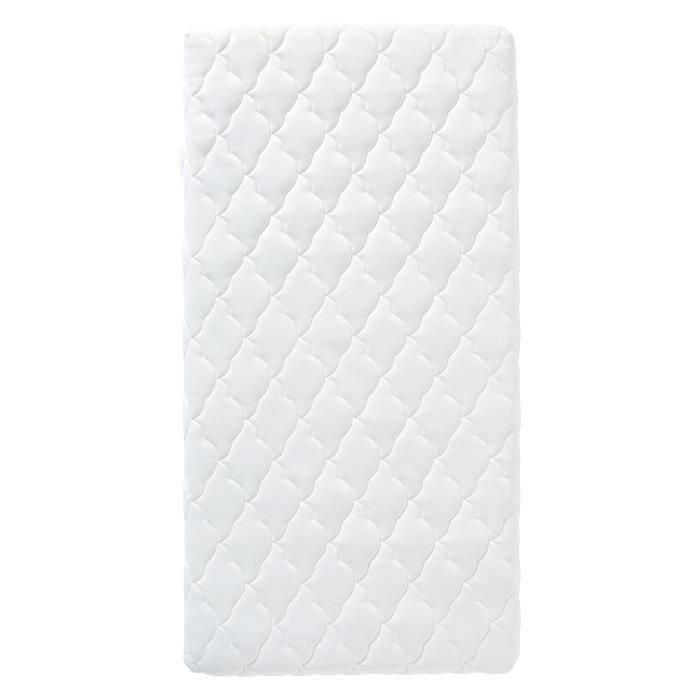 Colchón para bebé de Bambú - 70x140x10 cm - Viscosa suave - Desenfundable - Sin tratamiento químico Colchón para bebé de Bambú - 70x140x10 cm - Viscosa suave - Desenfundable - Sin tratamiento químico