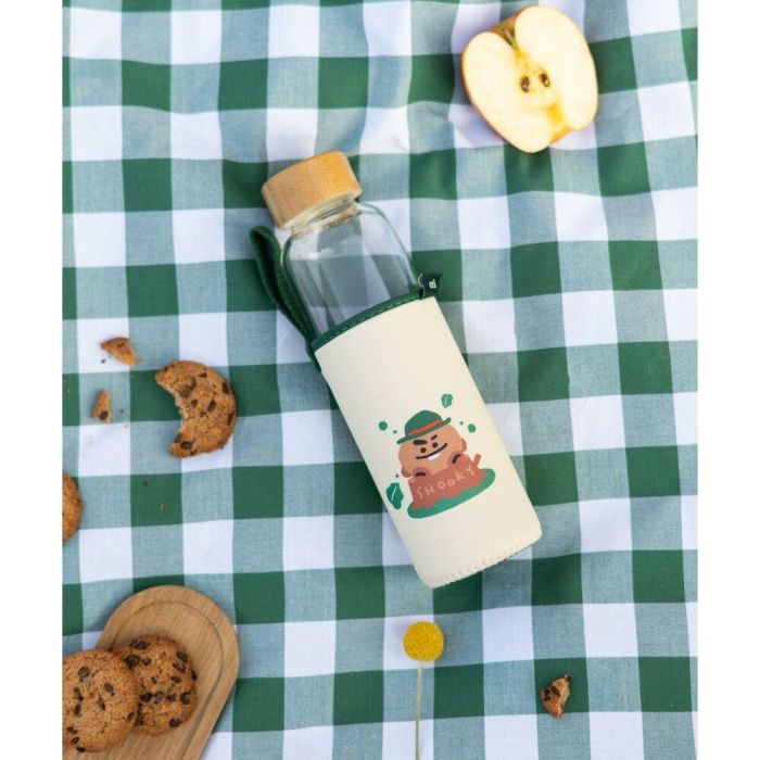 Botella cristal Shooky BT21 6 Botella cristal Shooky BT21 6