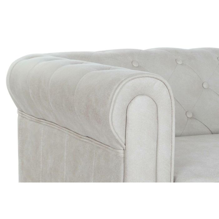 Sofa Vintage DKD Home Decor Blanco Natural 80 x 70 x 151 cm 5