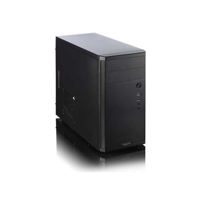 Fractal Design CORE 1100 Mini Tower PC Negro - FD-CA-CORE-1100-BL - Compatible con micro ATX/Mini-ITX, Ventilador 120mm 19