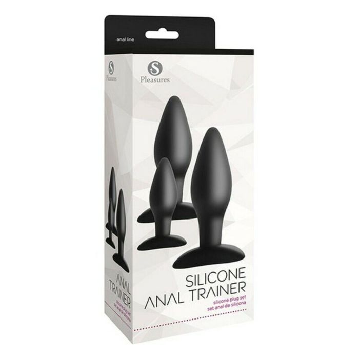 Plug Anal S Pleasures Trainer Negro 1 Plug Anal S Pleasures Trainer Negro 1