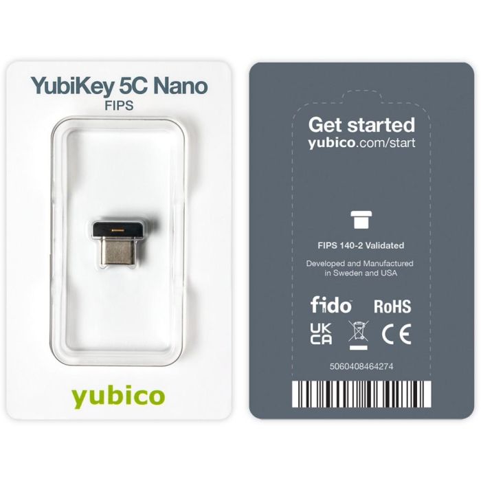 Yubico YubiKey 5C Nano FIPS 0 Yubico YubiKey 5C Nano FIPS 0