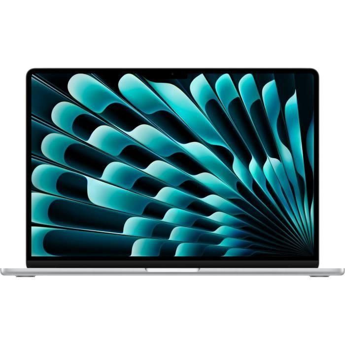 Apple - MacBook Air M3 de 15'' - 24 GB de RAM - 512 GB de almacenamiento - CPU de 8 núcleos - GPU de 10 núcleos - Plata