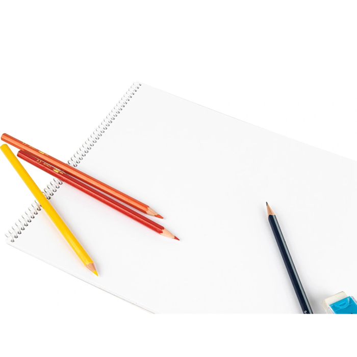 Liderpapel Bloc Dibujo Escolar Espiral 230x325mm 20 Hojas 90 gr/m² Sin Recuadro 5