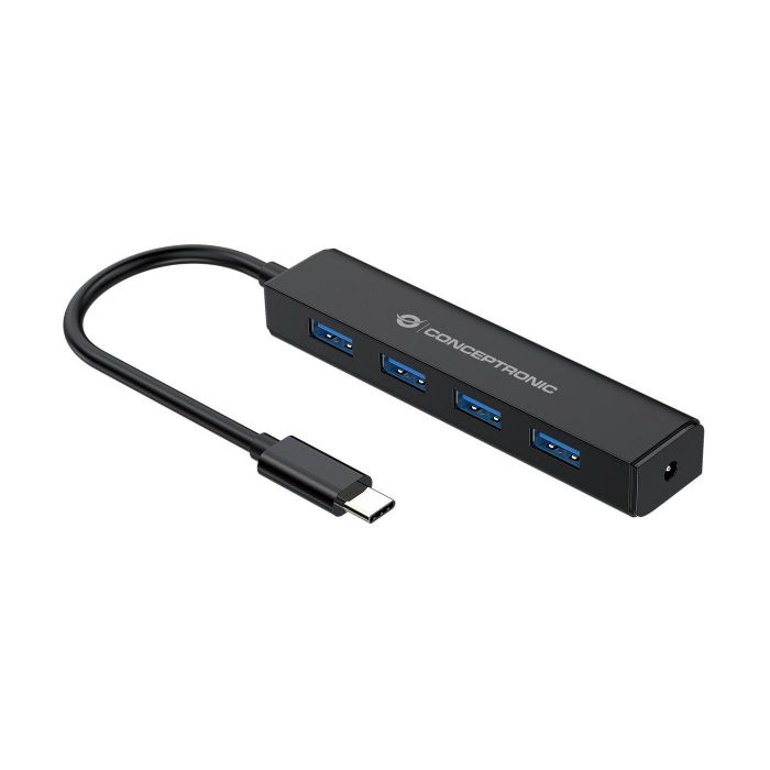 Conceptronic USB-HUB 4-Port USB3.1 Type-C - 4x USB 3.0 sw 29 Conceptronic USB-HUB 4-Port USB3.1 Type-C - 4x USB 3.0 sw 29