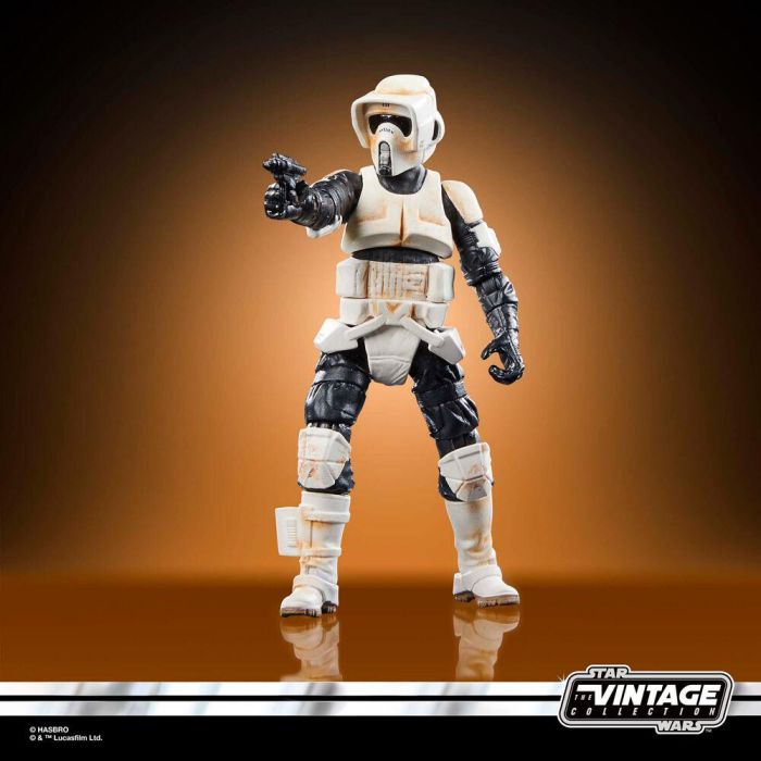 Figura Speeder Bike Scout Trooper & Grogu the Mandalorian Star Wars 9cm 19