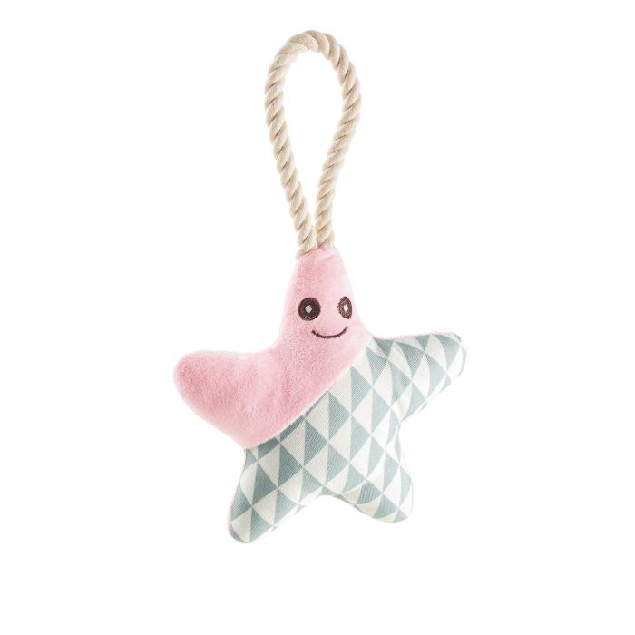 Mordedor de perro Hunter Salima Peluche Con cuerda Estrella de mar Rosa Cachorros 2 Mordedor de perro Hunter Salima Peluche Con cuerda Estrella de mar Rosa Cachorros 2