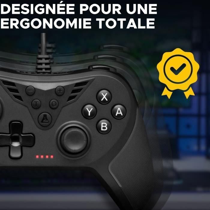 Controlador Gamer - THE G-LAB - K-PAD HELIUM - Con cable - PC y PS - Negro 2 Controlador Gamer - THE G-LAB - K-PAD HELIUM - Con cable - PC y PS - Negro 2