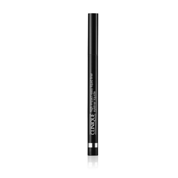 Clinique HIGH IMPACT easy liquid liner Delineador Líquido Negro de Larga Duración, Aplicación Fácil con Punta Fina, Resistente al Agua, 0.67 g