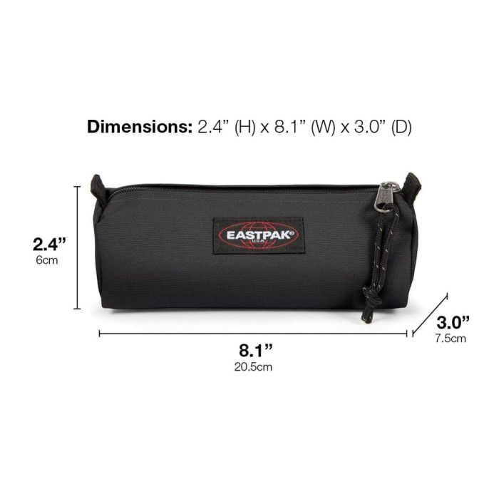 Eastpak Kit escolar negro – Estuche con cremallera de calidad, combina con mochilas, fácil de transportar 11 Eastpak Kit escolar negro – Estuche con cremallera de calidad, combina con mochilas, fácil de transportar 11