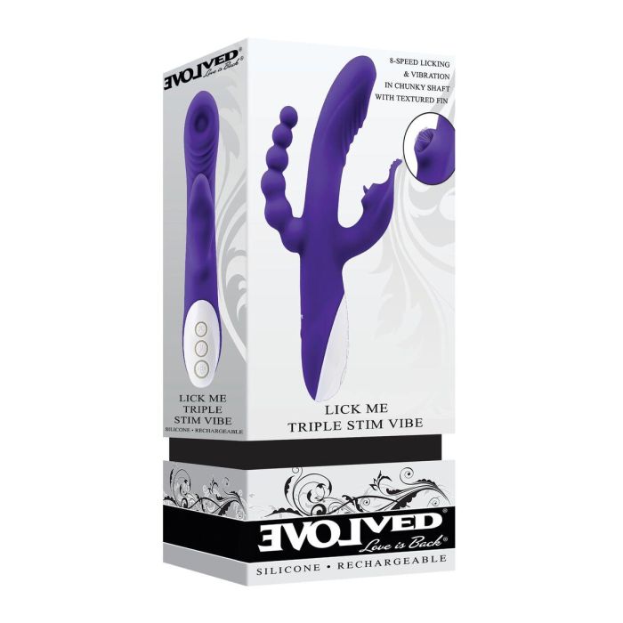 Vibrador Punto G Evolved Stim Vibe Morado 1 Vibrador Punto G Evolved Stim Vibe Morado 1
