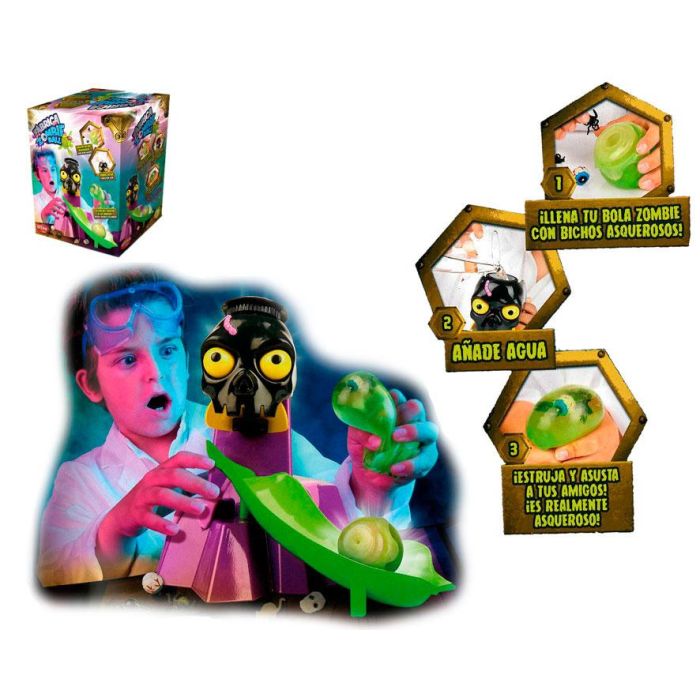 Zombie Ball Factory - Fabrica bolas monstruosas con bichos asquerosos, haz hasta 2, diversión horripilante