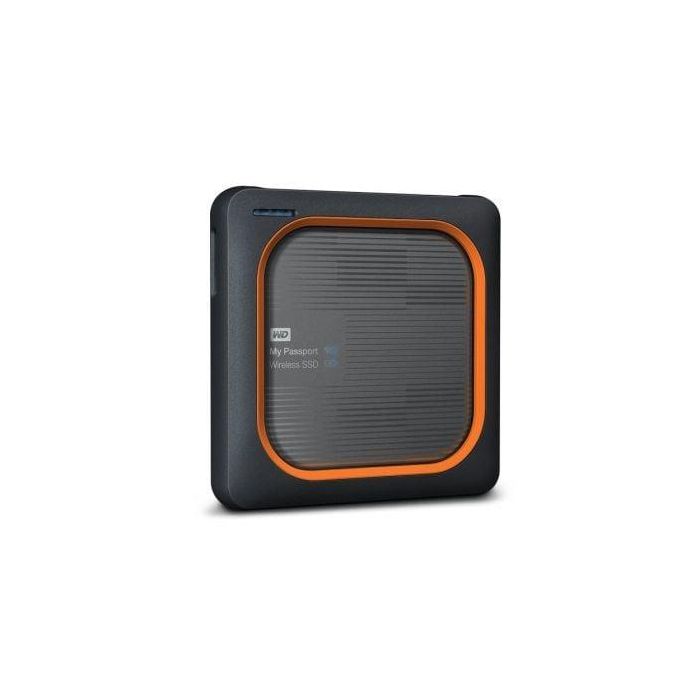 DISCO DURO EXTERNO WESTERN DIGITAL 1TB MY PASSPORT WIRELESS SSD - 2.5"/6.35CM - USB 3.0 - WiFi 802.11 AC/N - LECTOR TARJETAS SD DISCO DURO EXTERNO WESTERN DIGITAL 1TB MY PASSPORT WIRELESS SSD - 2.5"/6.35CM - USB 3.0 - WiFi 802.11 AC/N - LECTOR TARJETAS SD