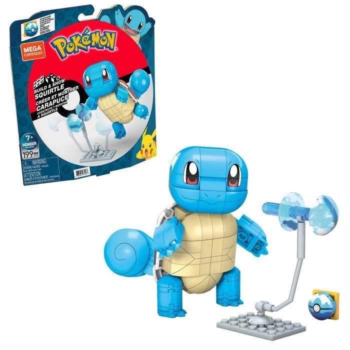 Mega Construx Pokemon Squirtle Gyh00 Mattel