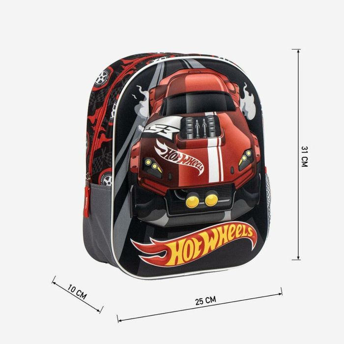 Mochila infantil 3D hot wheels 25.0 x 31.0 x 10.0 cm 9 Mochila infantil 3D hot wheels 25.0 x 31.0 x 10.0 cm 9