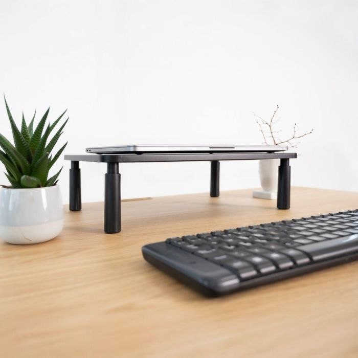 TooQ TQMR086 Soporte Monitor de Escritorio Ergonómico para 1 Pantalla, 20 kg, Altura Ajustable 100-140 mm, Plástico/Acero Negro 4 TooQ TQMR086 Soporte Monitor de Escritorio Ergonómico para 1 Pantalla, 20 kg, Altura Ajustable 100-140 mm, Plástico/Acero Negro 4