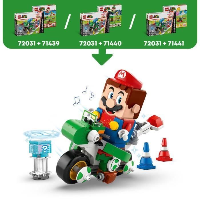 Juego de construccion mario kart moto yoshi lego super mario 2 Juego de construccion mario kart moto yoshi lego super mario 2