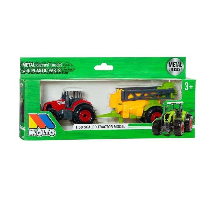 Tractor granja con remolque. escala 1:50 - modelos surtidos 2 Tractor granja con remolque. escala 1:50 - modelos surtidos 2