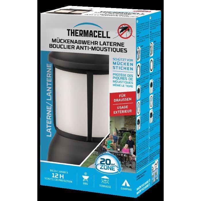 Anti -Mosquito y tigre inalámbrico Mosquitos -Linterna Black -20m² de protección Anti -Mosquito y tigre inalámbrico Mosquitos -Linterna Black -20m² de protección