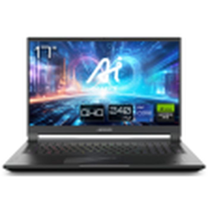 Laptop Aorus 9RX7XAZGIAMHH1PT001 17" intel core i9-13980hx 32 GB RAM 2 TB SSD Nvidia Geforce RTX 4090 Qwerty Portugués 1