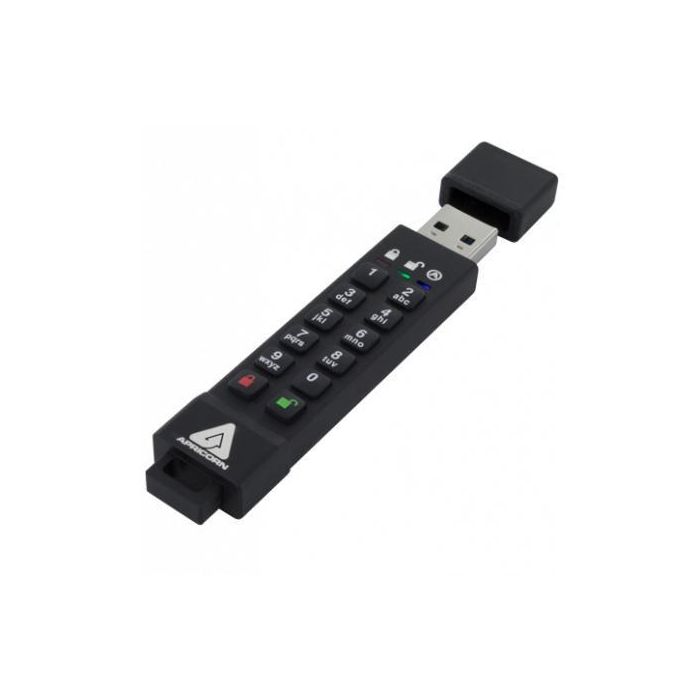 Apricorn Aegis Secure Key 3z 128GB USB 3.1 Flash Drive Encriptación Hardware AES 256-bit, PIN, FIPS 140-2 Nivel 3, IP57 0 Apricorn Aegis Secure Key 3z 128GB USB 3.1 Flash Drive Encriptación Hardware AES 256-bit, PIN, FIPS 140-2 Nivel 3, IP57 0