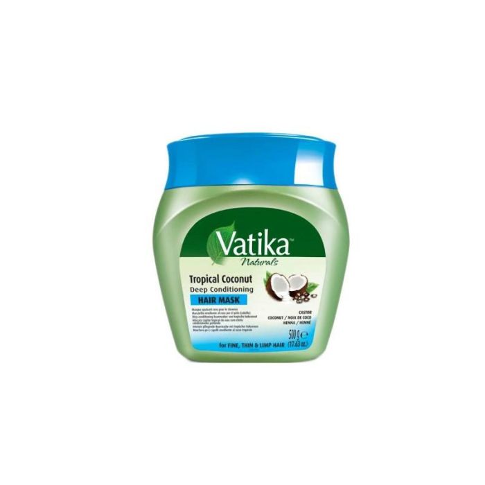 Tropical Coconut Deep Conditioning Hair Mask 500 gr Vatika