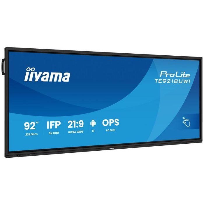 iiyama 92" 5K UHD Táctil Interactivo Android 13 iiWare11, 50 Puntos IR+, Anti-reflejos, Altavoces y Micrófono 7 iiyama 92" 5K UHD Táctil Interactivo Android 13 iiWare11, 50 Puntos IR+, Anti-reflejos, Altavoces y Micrófono 7