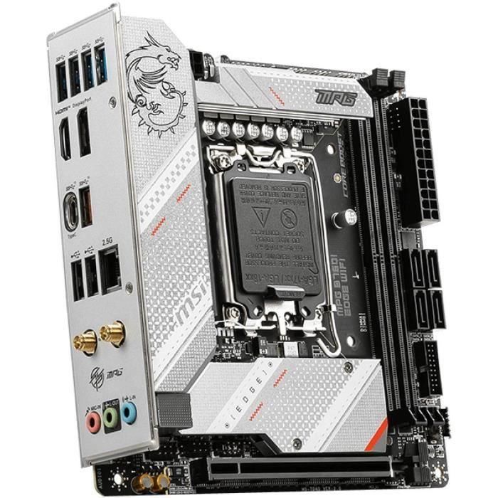 Placa base MSI MPG B760I EDGE WIFI Intel B760 LGA 1700 mini ATX 3 Placa base MSI MPG B760I EDGE WIFI Intel B760 LGA 1700 mini ATX 3