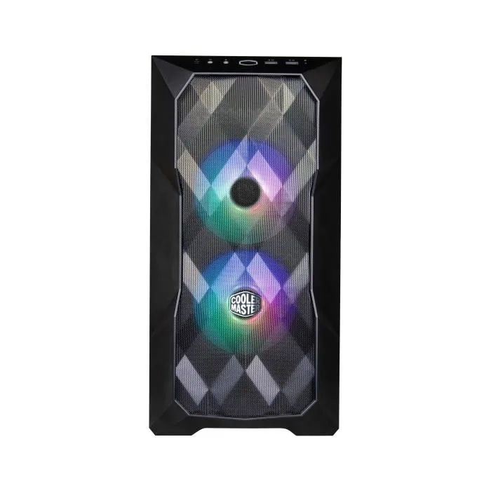 Cooler Master TD300-KGNN-S00 Caja de PC de Juegos MATX con Malla ARGB 1