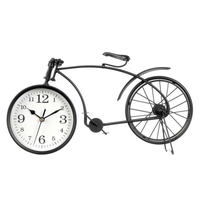 Reloj Forja Bicicleta Negro 20Cm Giftdecor (4 Unidades) 1 Reloj Forja Bicicleta Negro 20Cm Giftdecor (4 Unidades) 1
