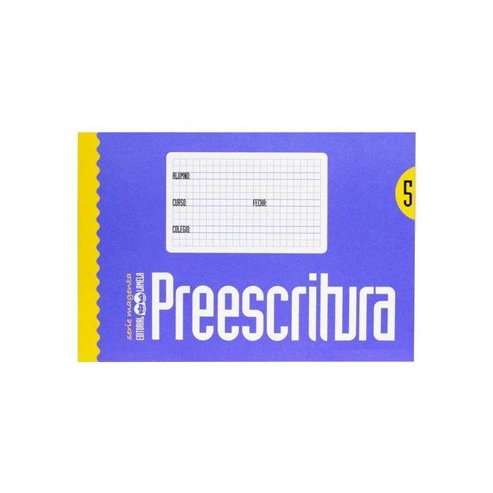 Cuaderno Lamela Preescritura Nº 5 10 unidades