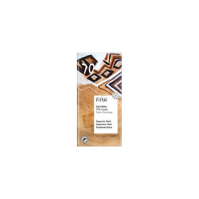 Chocolate Negro Superior 70% S. Domingo 100G Bio