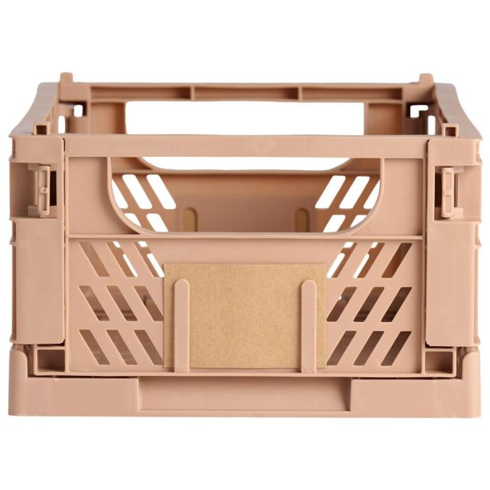 Day Caja Plegable Almacenaje 33x24,5 cm Color Arena Natural (NATURAL SAND) Apilable Soporta 20 kg 2