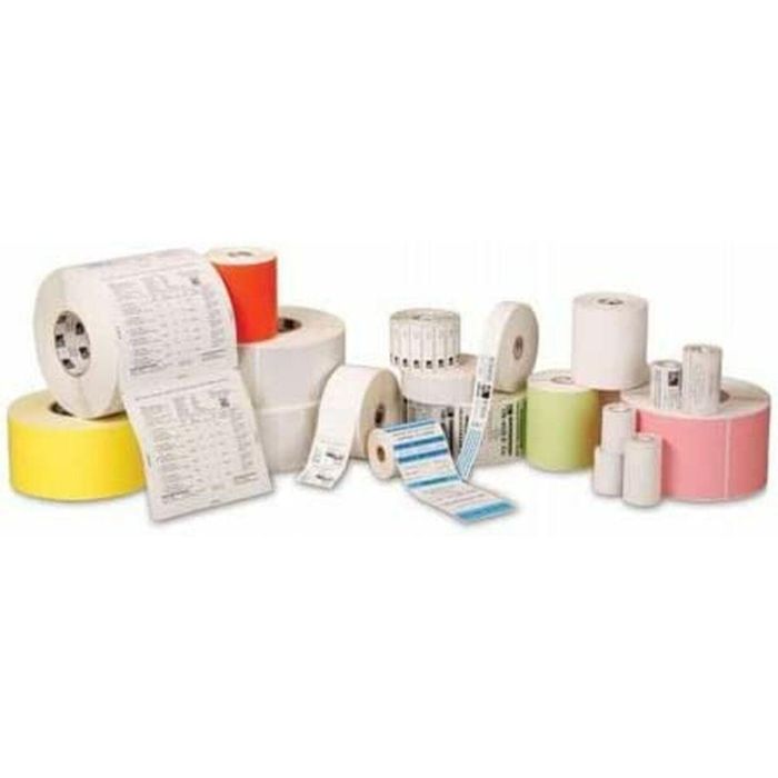 Rollo Papel Térmico Zebra 880239-076D Blanco 31 mm (12 Unidades) 3 Rollo Papel Térmico Zebra 880239-076D Blanco 31 mm (12 Unidades) 3