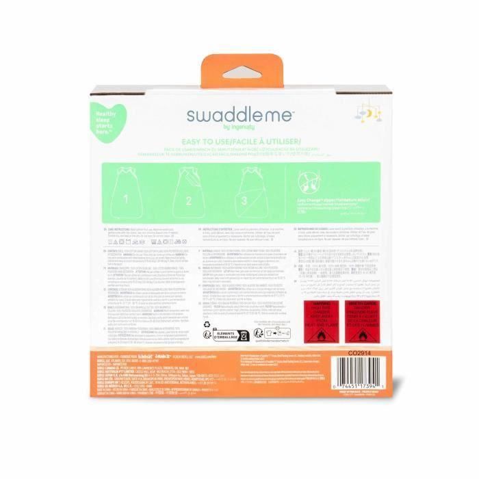 Saco de dormir INGENUITY, saco de dormir con diseño de pájaros, TOG 2.5, apto para niños de 3 a 18 meses, certificado Oeko-Tex 5 Saco de dormir INGENUITY, saco de dormir con diseño de pájaros, TOG 2.5, apto para niños de 3 a 18 meses, certificado Oeko-Tex 5