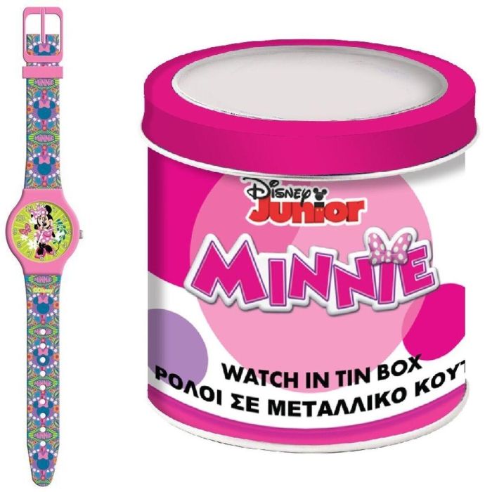 Reloj Infantil Minnie Mouse MINNIE - TIN BOX Ø 33 mm