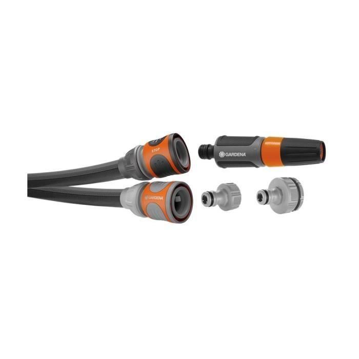 Kit de manguera Liano Life 30m - Resistencia a la presión: 22 bar - Longitud: 30m Ø Int. 13 mm - 18457-20 1 Kit de manguera Liano Life 30m - Resistencia a la presión: 22 bar - Longitud: 30m Ø Int. 13 mm - 18457-20 1