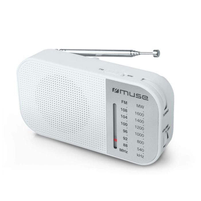 Radio Muse M-025 RW Blanco (Blanco) Caja De Regalo (Caja De Regalo) 7