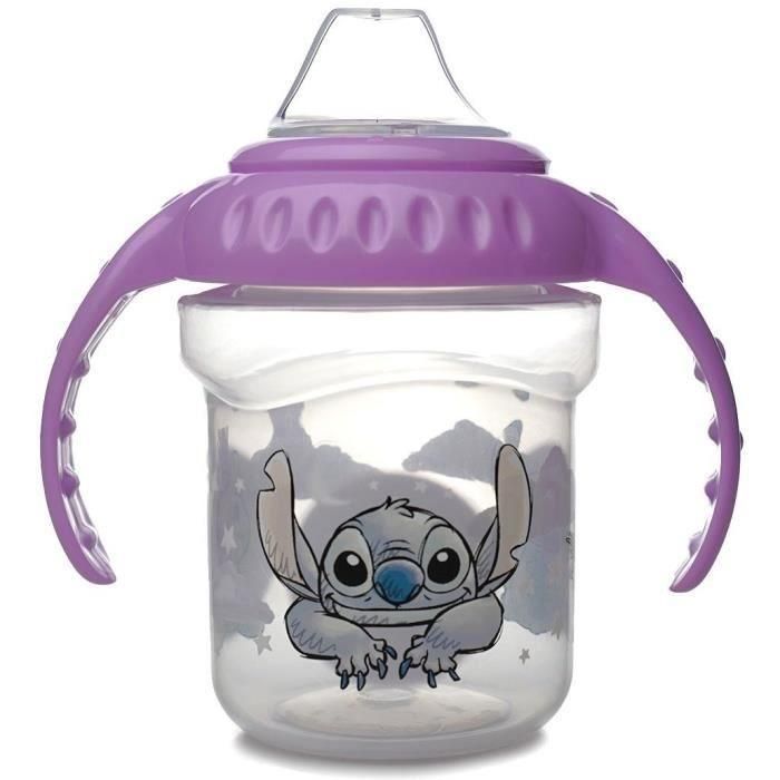 Taza con asas - THERMOBABY - 250 ml - Boquilla de silicona - Lilo & Stitch Taza con asas - THERMOBABY - 250 ml - Boquilla de silicona - Lilo & Stitch