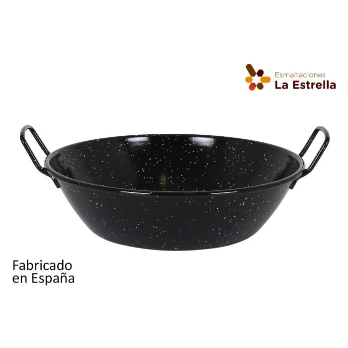 Paellera honda bordonada 32 cm - 5L Jasp JASPEADA, La Estrella (8 Unidades) Paellera honda bordonada 32 cm - 5L Jasp JASPEADA, La Estrella (8 Unidades)