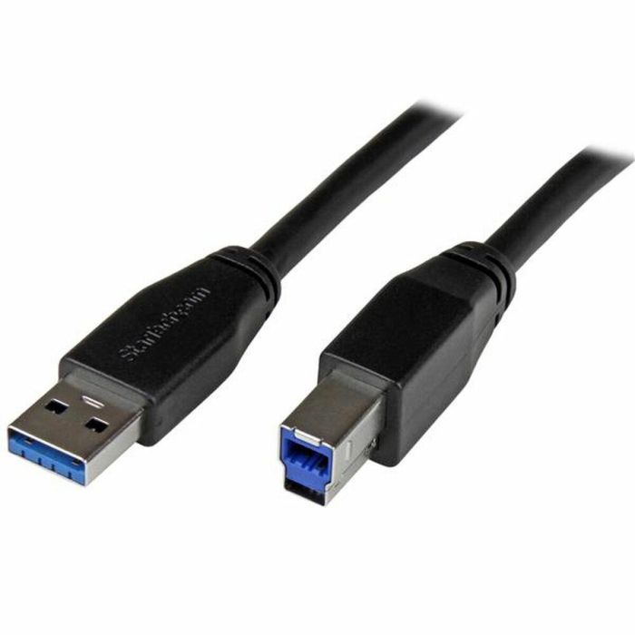 Cable USB A a USB B Startech USB3SAB10M Negro 0 Cable USB A a USB B Startech USB3SAB10M Negro 0