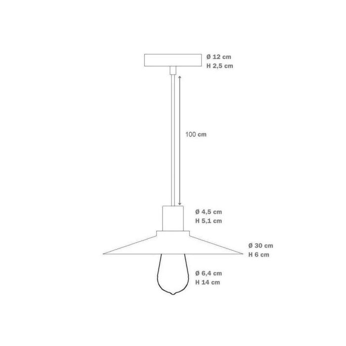 Lámpara Colgante de Techo Metal Industrial Vintage Guantanamo SKD-P80036, compatible con Bombilla E27, ideal Salón Comedor Dormitorio 5 Lámpara Colgante de Techo Metal Industrial Vintage Guantanamo SKD-P80036, compatible con Bombilla E27, ideal Salón Comedor Dormitorio 5