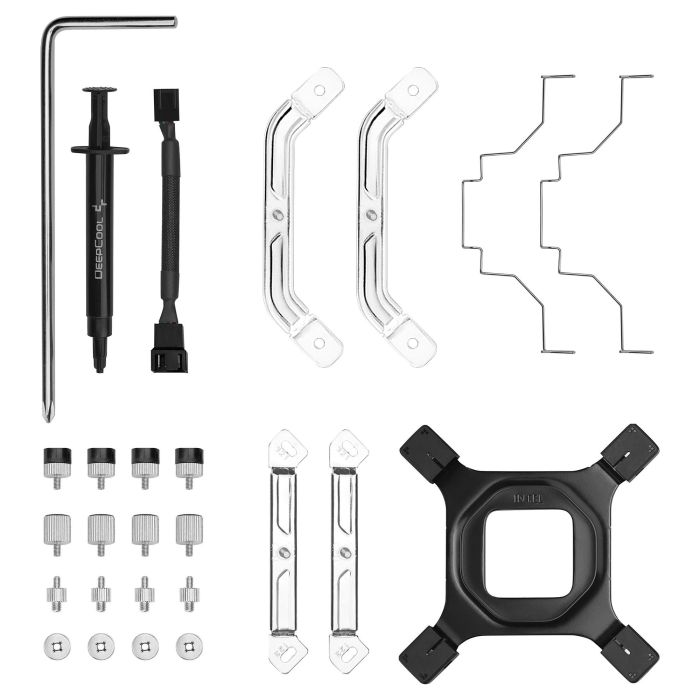 DeepCool AK500 DIGITAL PRO White Refrigerador de aire, ventilador 12cm, Blanco 8