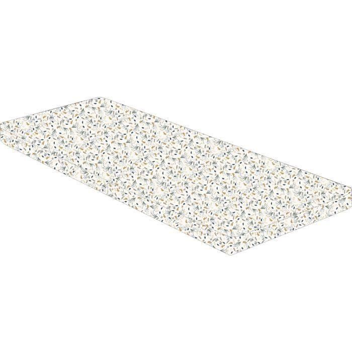Colchón plegable - Tela - 60x120 cm - Espesor 5cm - 2 secciones - SOBRE EL AGUA - DOMIVA Colchón plegable - Tela - 60x120 cm - Espesor 5cm - 2 secciones - SOBRE EL AGUA - DOMIVA
