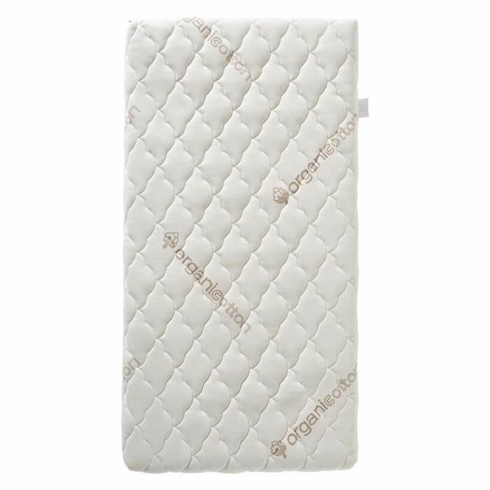 P'Tit Lit Colchón para Bebé Algodón Orgánico 60x120x10 cm Desenfundable 100% Algodón Sin Químicos Densidad 23 kg/m3 0 P'Tit Lit Colchón para Bebé Algodón Orgánico 60x120x10 cm Desenfundable 100% Algodón Sin Químicos Densidad 23 kg/m3 0