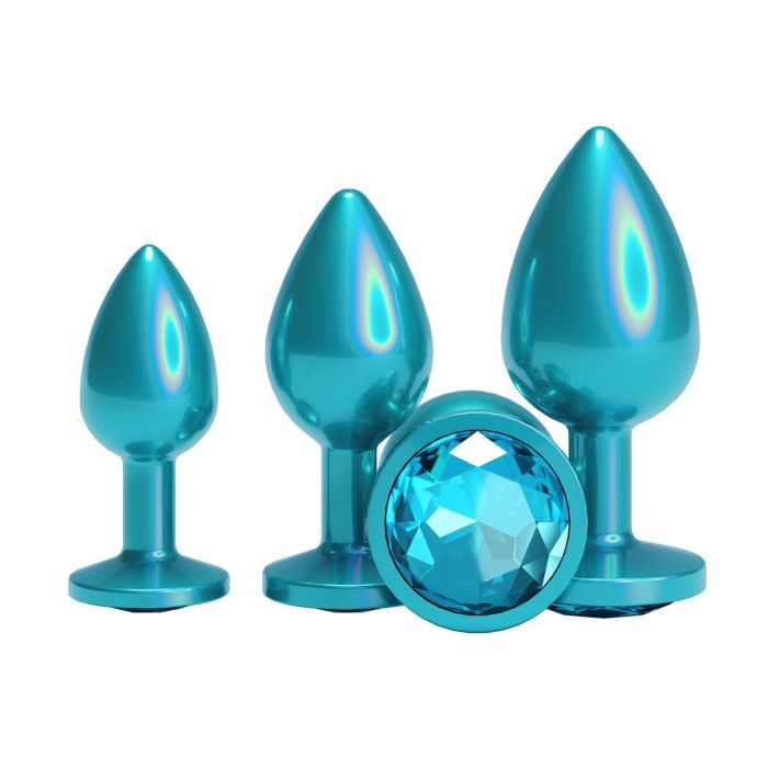 Plug Anal NS Novelties Rear Assets Azul 3 Piezas (9,5 cm) (7 cm) (8,2 cm) 0 Plug Anal NS Novelties Rear Assets Azul 3 Piezas (9,5 cm) (7 cm) (8,2 cm) 0