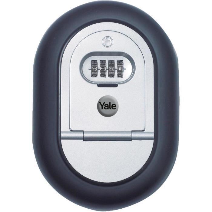 Caja de Seguridad para Llaves Yale Negro 0 Caja de Seguridad para Llaves Yale Negro 0