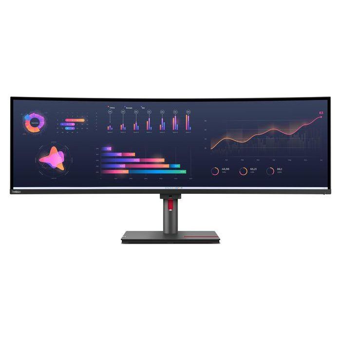 Lenovo P49w-30 Monitor 49" 32:9 In-Plane Switching 5120 x 1440, 4ms, Dual QHD, 2000:1, 350 cd/m², 98% DCI-P3 0 Lenovo P49w-30 Monitor 49" 32:9 In-Plane Switching 5120 x 1440, 4ms, Dual QHD, 2000:1, 350 cd/m², 98% DCI-P3 0
