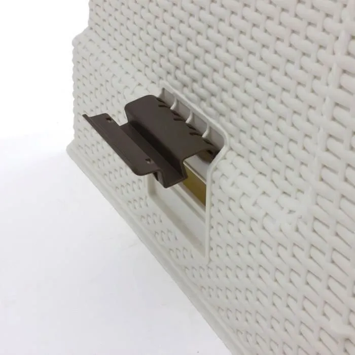 Curver Baño Extensible para Gatos - Blanco Marfil 4