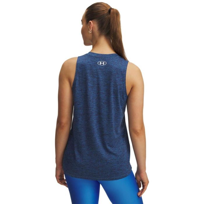 Camiseta de Tirantes Mujer Under Armour Tech Tank Twist Añil 10-12 Años 1